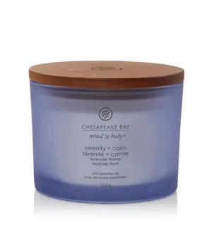 Bougie parfumée Chesapeake Bay Serenity + Calm à 3 mèches 312 g
