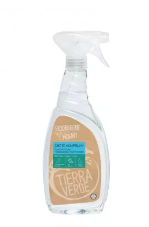Tierra Verde Nettoyant pour salle de bain à l'huile essentielle de menthe BIO
