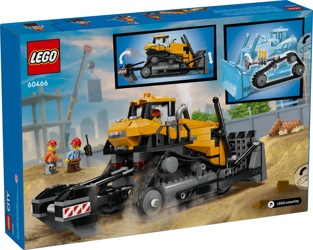 City 60466 Bulldozer jaune