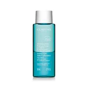 Clarins Démaquillant instantané pour les yeux aux extraits de gentiane jaune des Alpes et de bleuet