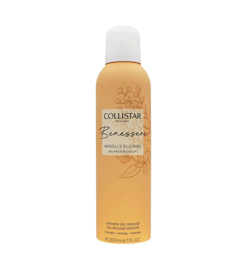 Benessere Neroli et Hélichryse mousse de douche à la texture gelifiée 200 ml