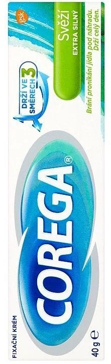 Crème fixative extra forte fraîche pour prothèses dentaires 40 g