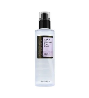 Cosrx AHA7 Whitehead Power Liquid essence exfoliante pour peaux hyperpigmentées