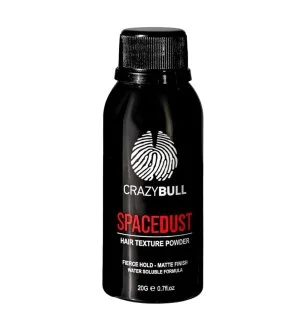 CrazyBull Space Dust poudre coiffante fixation moyenne 20 g
