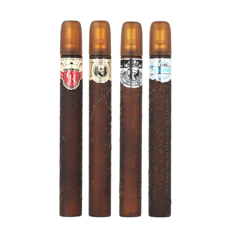 Cuba Cuba Coffret Yellow 35 ml + EDT Blue 35 ml + EDT Red 35 ml + EDT Orange eau de toilette pour homme