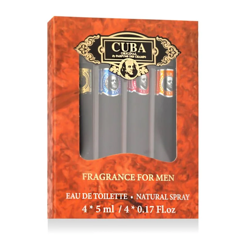 Cuba Fragrance For Men coffret MINI 4 x eau de toilette pour homme