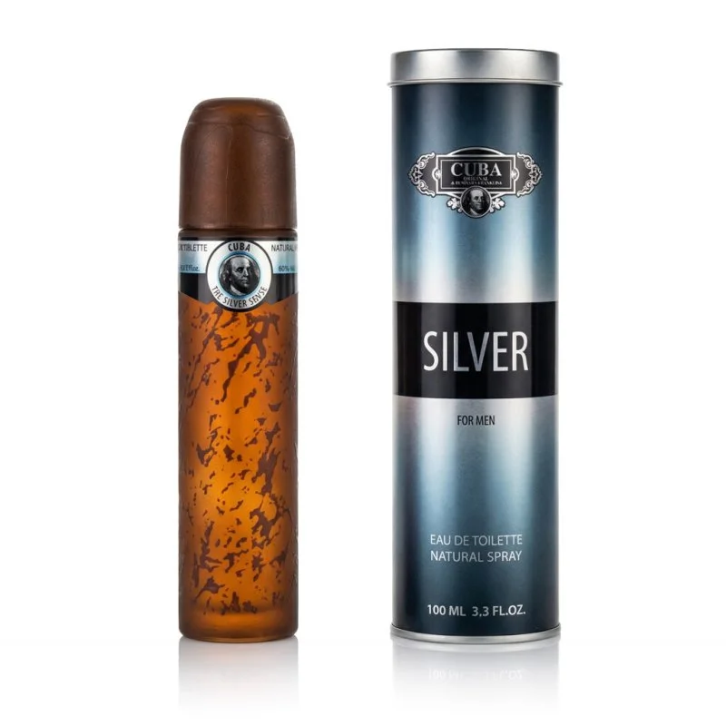 Silver eau de toilette pour homme 100 ml