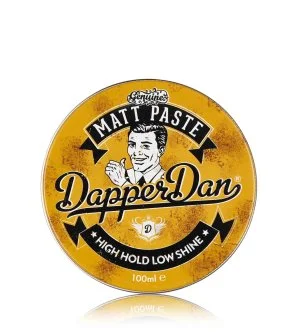 Dapper Dan Matt Paste pâte coiffante mate pour une fixation forte et flexible