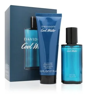 Davidoff Cool Water Coffret cadeau 40 ml + gel douche Eau de Toilette pour homme