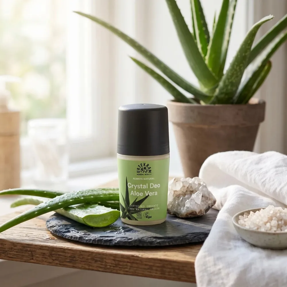 Urtekram Deodorantrolletje aloë vera 50ml BIO, VEG