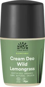 Urtekram Deodorant roll on crème citroengras 50 ml BIO