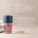 Urtekram Deodorant roll on crème wilde roos 50 ml BIO