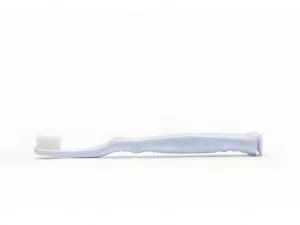 Nano-b Brosse à dents pour enfants avec argent - bleu