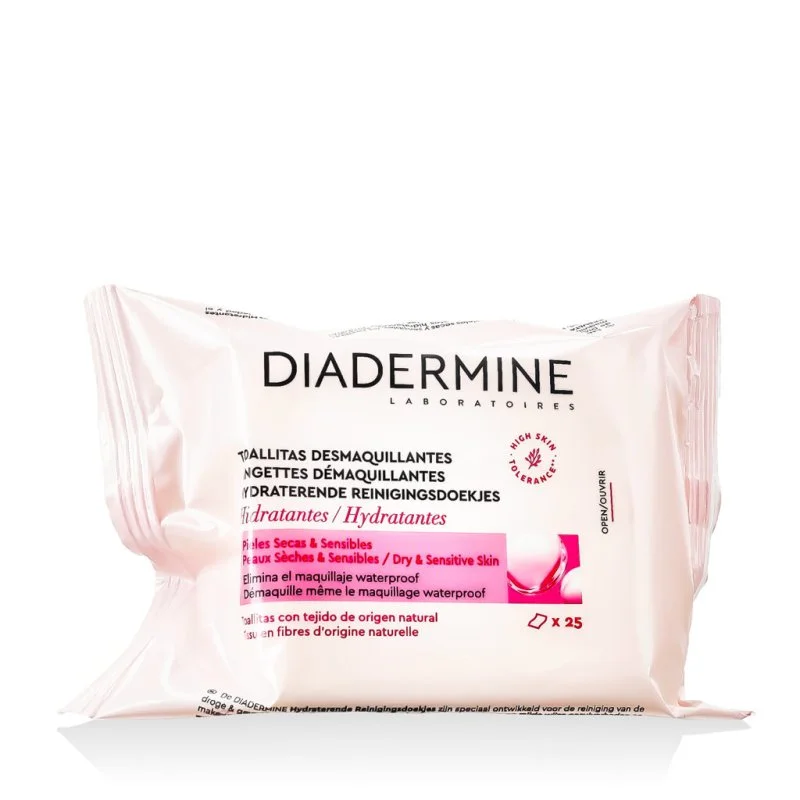Lingettes nettoyantes hydratantes 25 pièces