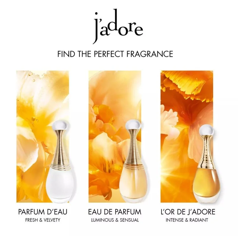 J'adore L'Or Essence de Parfum Vaporisateur 80 ml