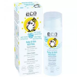 Eco Cosmetics Écran solaire neutre SPF 50 BIO de Baby Baby (50 ml)
