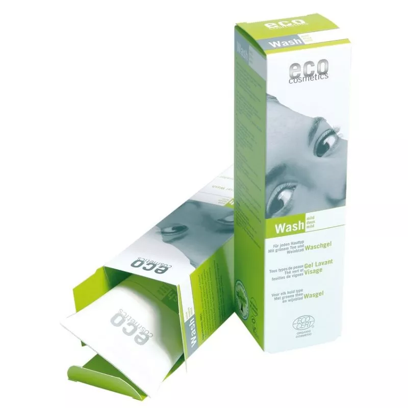 Eco Cosmetics Gel nettoyant pour le visage BIO (125 ml)