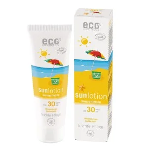 Eco Cosmetics Lait solaire SPF 30 BIO (125 ml) - à l'oxyde de zinc