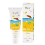 Eco Cosmetics Lait solaire SPF 30 BIO (125 ml) - à l'oxyde de zinc