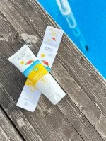 Eco Cosmetics Lait solaire SPF 50 BIO (125 ml) - aux filtres minéraux naturels