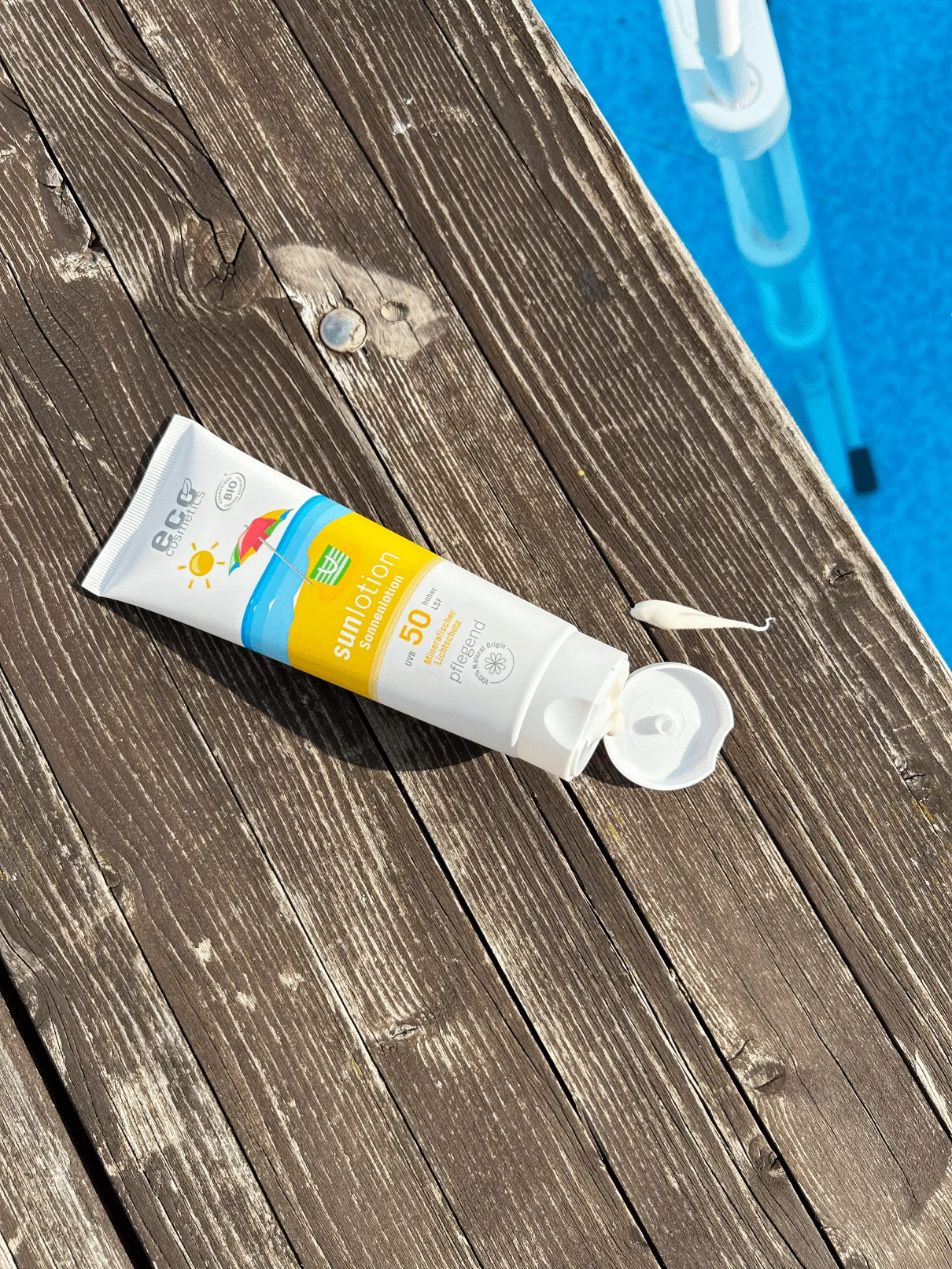 Eco Cosmetics Lait solaire SPF 50 BIO (125 ml) - aux filtres minéraux naturels