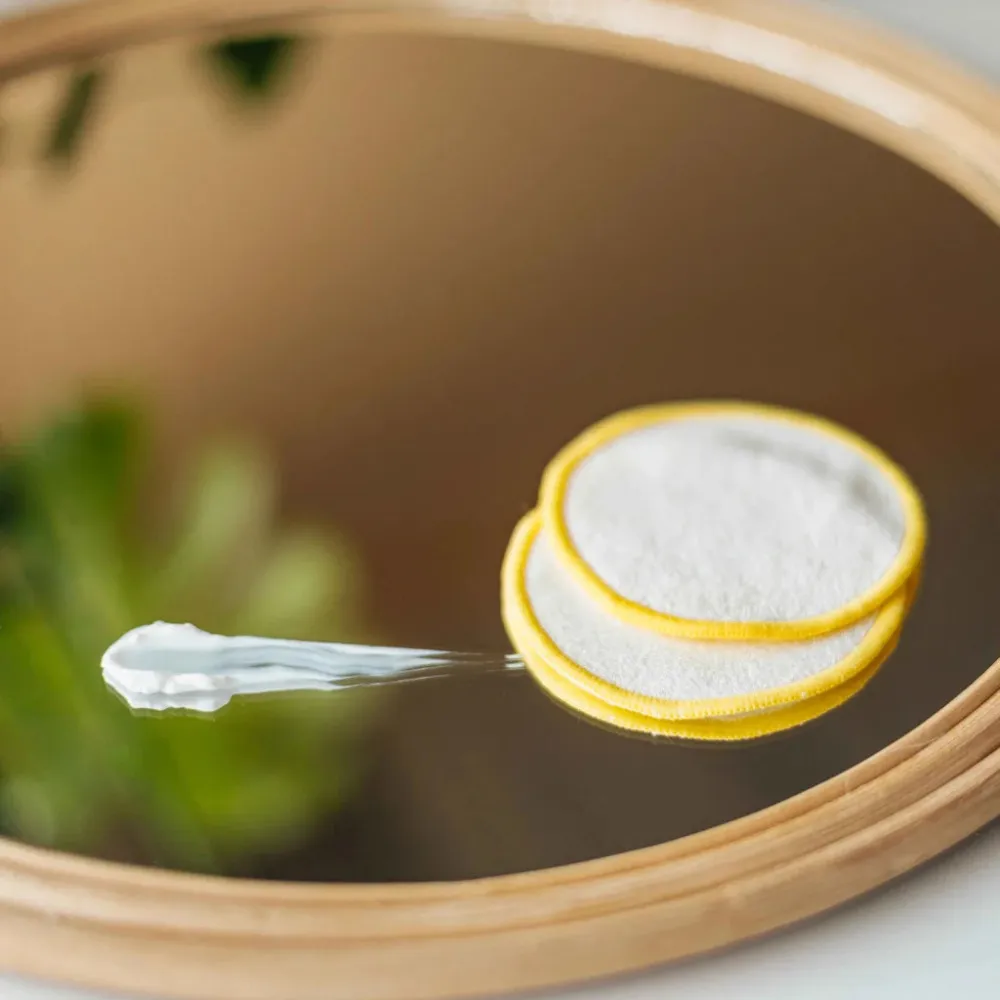Ecodis Anaé by Wasbare make-up remover tampons (10 stuks) - gemaakt van zacht bio-katoen