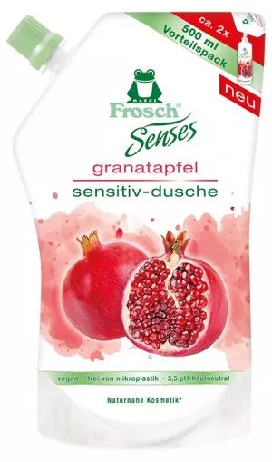 Frosch EKO Senses Gel douche Grenade - recharge (500ml)