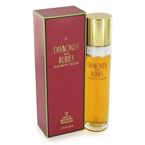 Eau de toilette Elizabeth Taylor Diamonds And Rubies pour femmes 50 ml