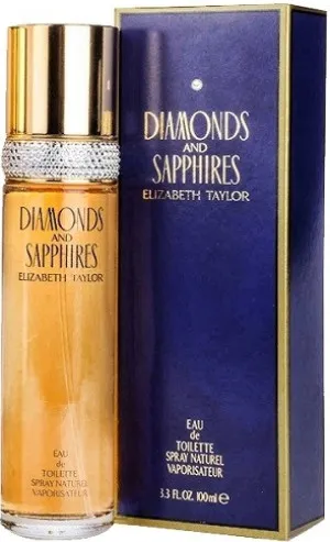 Eau de toilette Elizabeth Taylor Diamonds And Sapphires pour femmes