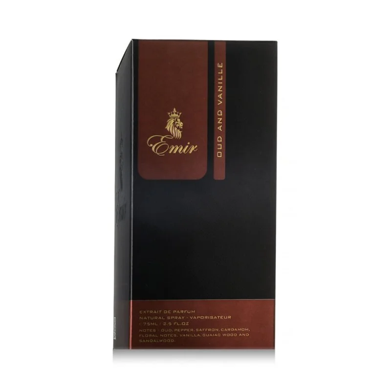 Oud and Vanille extrait de parfum pour femmes