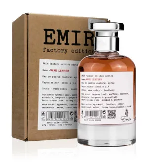 Emir Factory Edition Warm Leather eau de parfum unisexe 100 ml