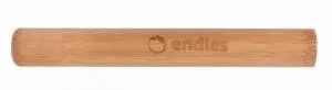 Endles by Econea Étui à brosses à dents en bambou - idéal pour les voyages