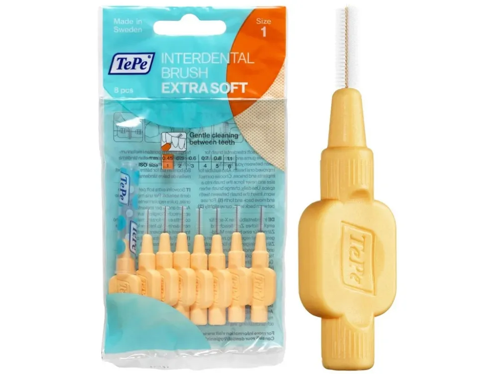 Extra Soft brossettes interdentaires 0,45 mm 8 pièces