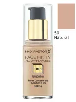 Facefinity Fond de teint 3-en-1 - 50 Natural 30 ml