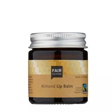 Fair Squared Baume à lèvres aux amandes (20 g) - en pot de verre