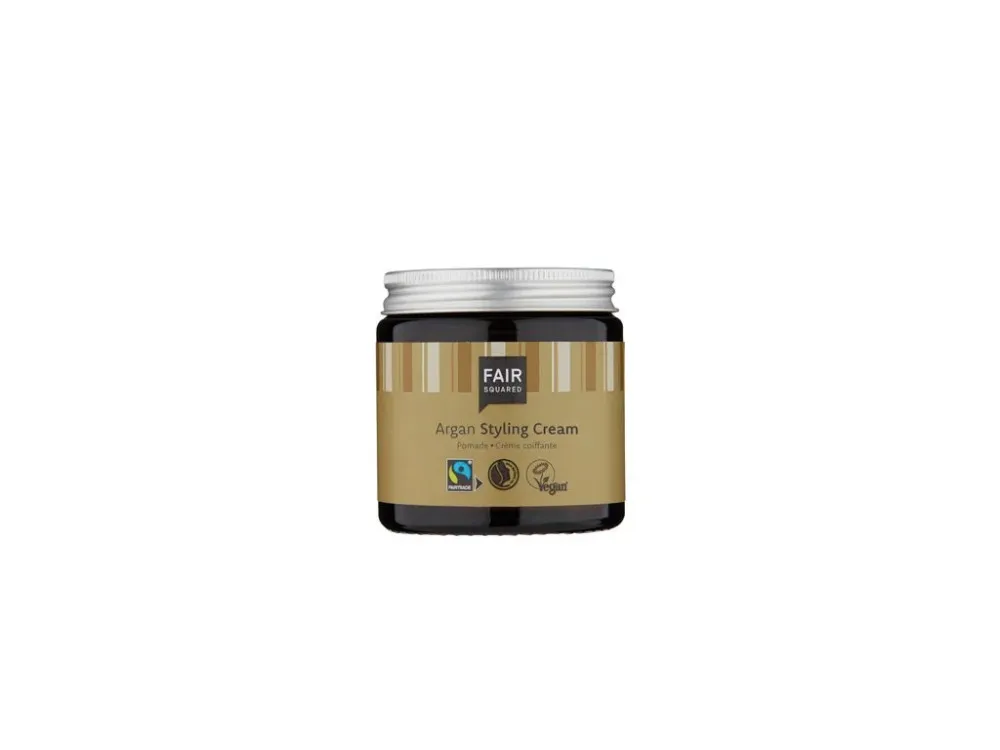 Fair Squared Haarstylingcrème met Arganolie (100 ml) - fixeert het kapsel