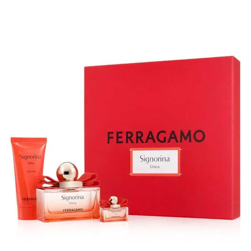 Signorina Unica Eau de Parfum pour femme 100 ml + mini EDP 5 ml + lait pour le corps