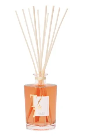 Gift Coffret Papaïa Hibiscus Bâtonnets 1500 ml Vase Transparent - Tfu