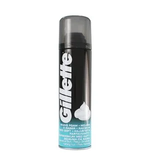 Gillette Mousse à raser Sensitive pour peaux sensibles pour hommes
