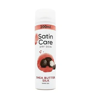 Gillette Satin Care gel à raser pour peaux sèches pour femmes
