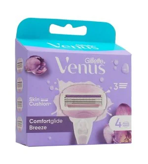 Gillette Venus Comfortglide Breeze recharges de lames 4 pièces