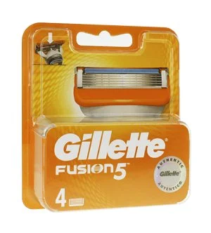 Gillette Fusion lames de rechange 4 pièces pour hommes