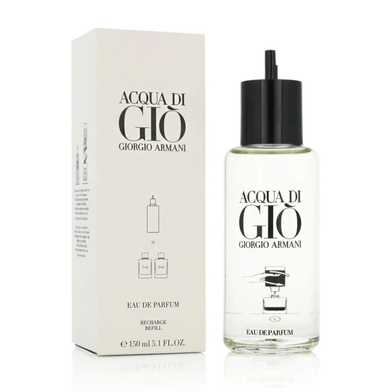 Giorgio Armani Acqua di Giò Pour Homme recharge d’eau de parfum pour homme 150 ml