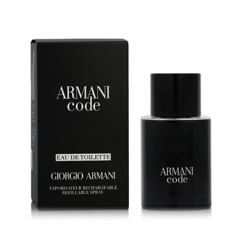 Giorgio Armani Code Homme eau de toilette rechargeable pour homme 50 ml