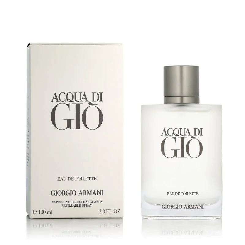 Acqua di Giò Pour Homme eau de toilette rechargeable pour homme 100 ml