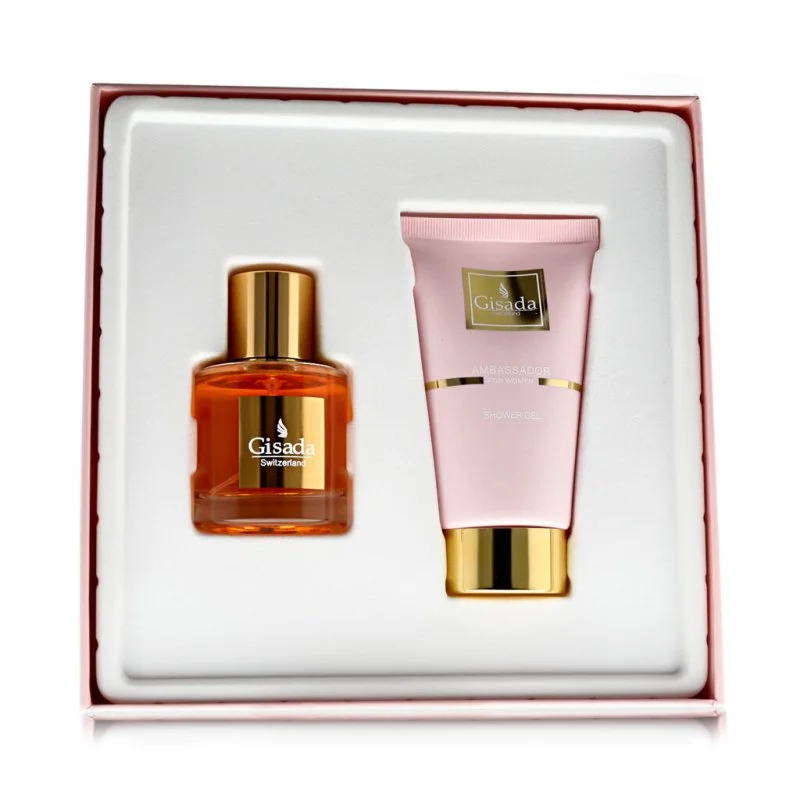 Gisada Ambassador Women Eau de Parfum pour femme 50 ml + gel douche 100 ml