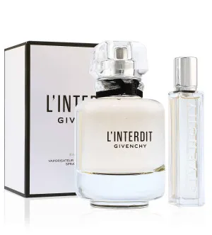 Coffret cadeau Givenchy L'Interdit pour femmes eau de parfum 80 ml + eau de parfum 12,5 ml