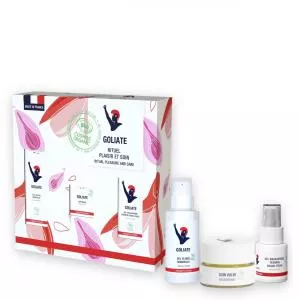 Goliate Coffret érotique Soin & Plaisir - Rituel Plaisir & Soin BIO - lubrifiant, gel orgasmique et baume vulvaire