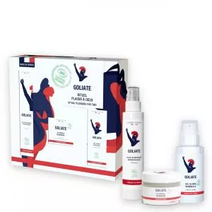 Goliate Set érotique Plaisir à deux - Rituel Plaisir à deux BIO - pour un massage érotique sensuel