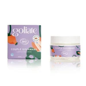 Goliate Huile de massage et lubrifiante comestible 2-en-1 BIO (50 ml) - vanille - pour elle et lui